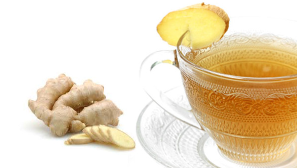 To glow this winter drink ginger tea